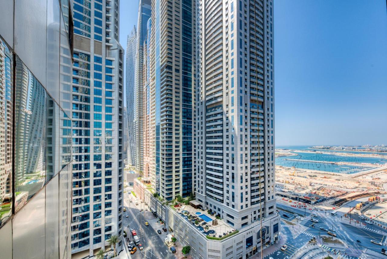 Lovely 2Br At Marina Pinnacle Dubai Marina By Deluxe Holiday Homes Exterior foto