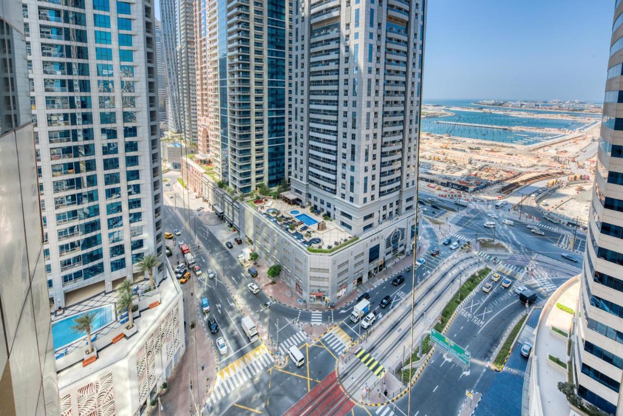 Lovely 2Br At Marina Pinnacle Dubai Marina By Deluxe Holiday Homes Exterior foto